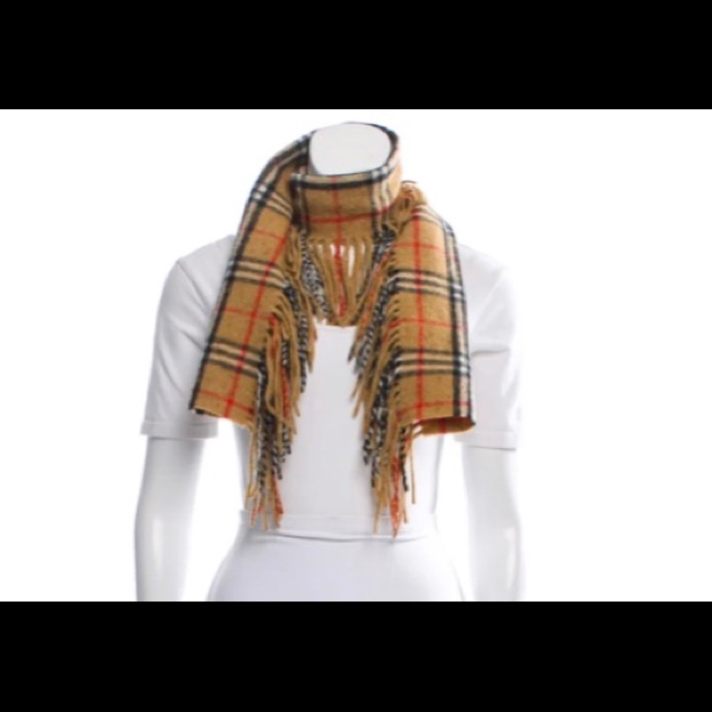 Burberry Lambswool Nova Check Scarf
